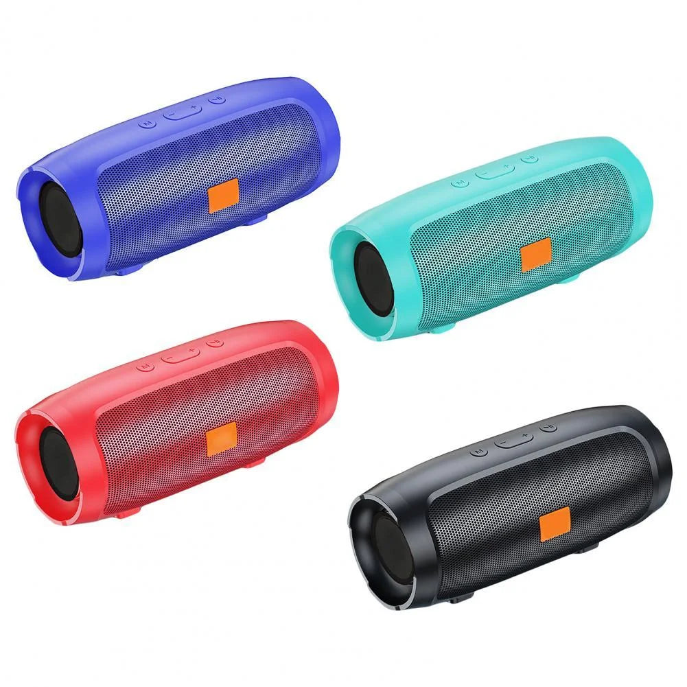 Portable Bluetooth Speaker Column Stereo Hifi Heavy Bass Wireless Soundbar Subwoof Loudspeaker Supports AUX TF Card FM Radio